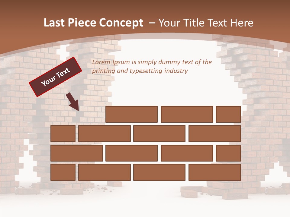 Pattern White Old PowerPoint Template