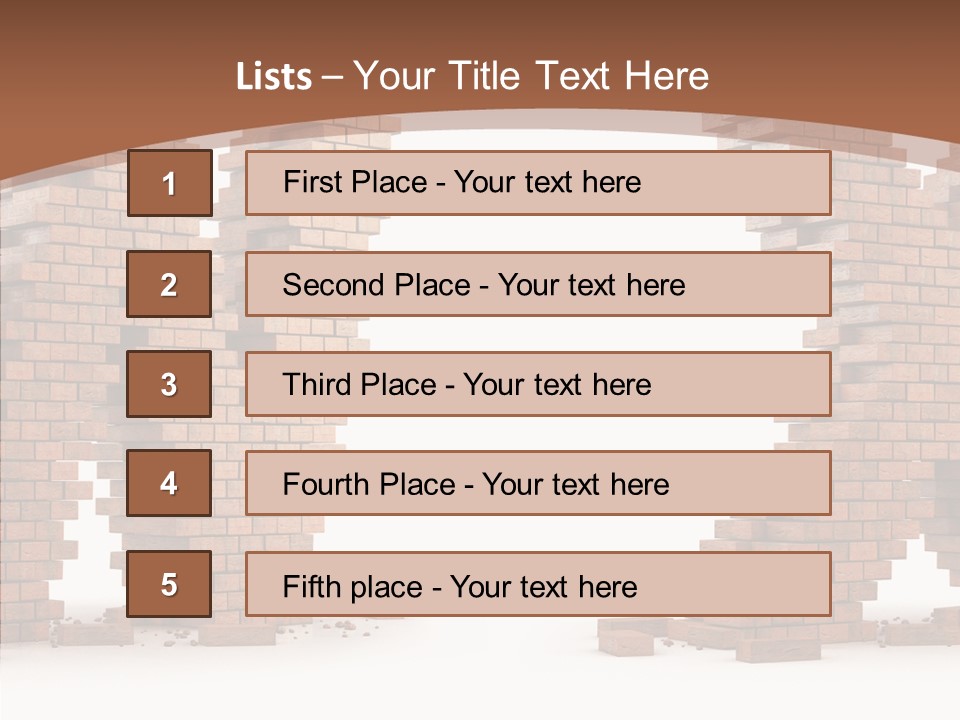 Pattern White Old PowerPoint Template