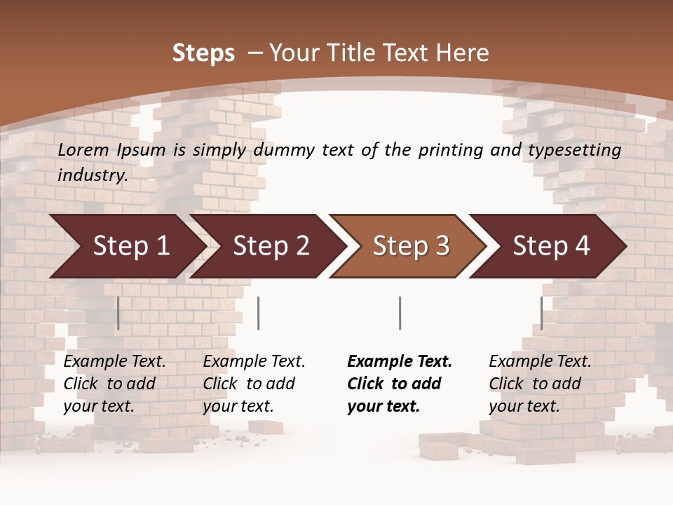 Pattern White Old PowerPoint Template