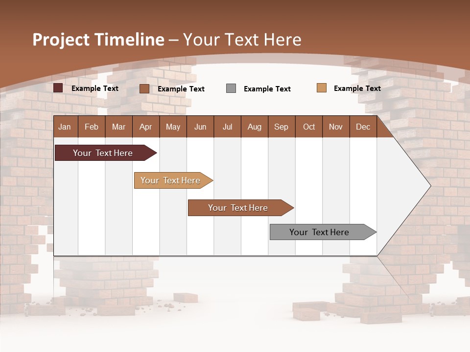 Pattern White Old PowerPoint Template
