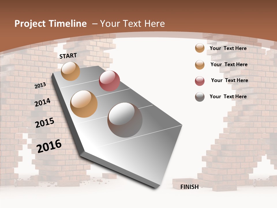 Pattern White Old PowerPoint Template