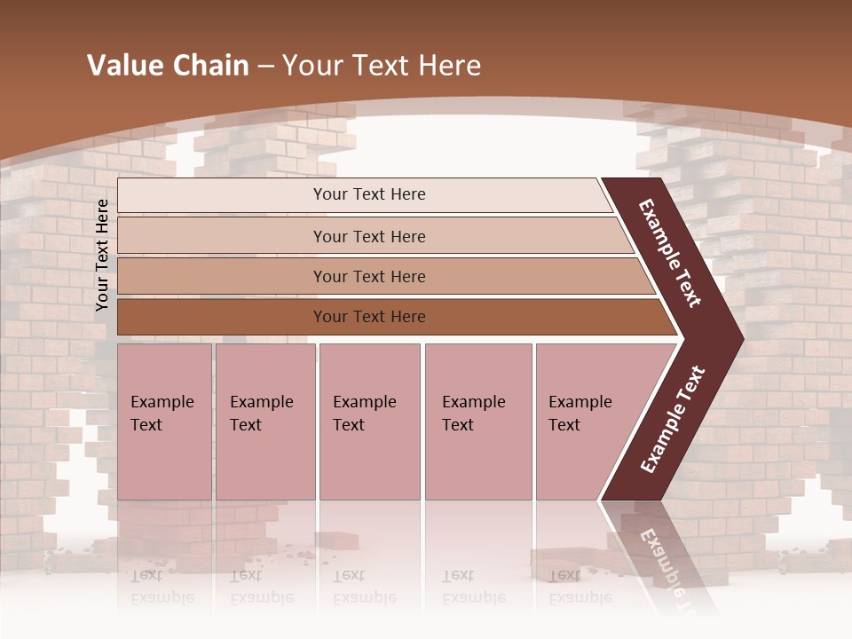 Pattern White Old PowerPoint Template