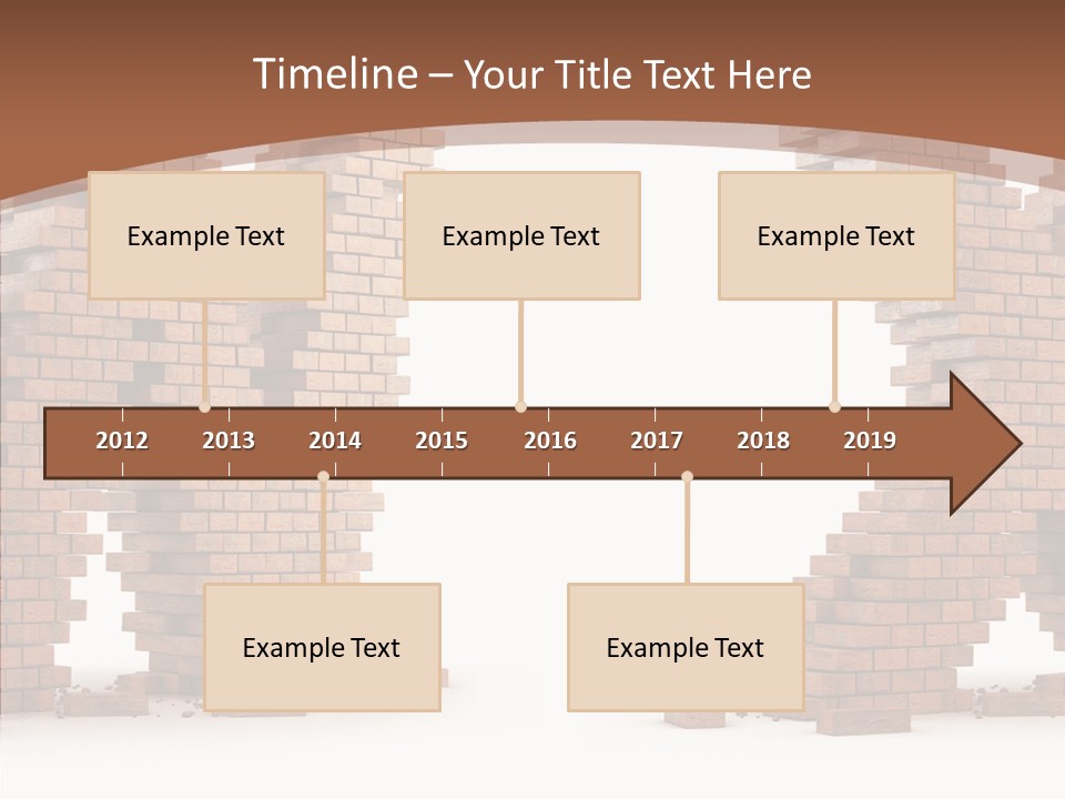 Pattern White Old PowerPoint Template
