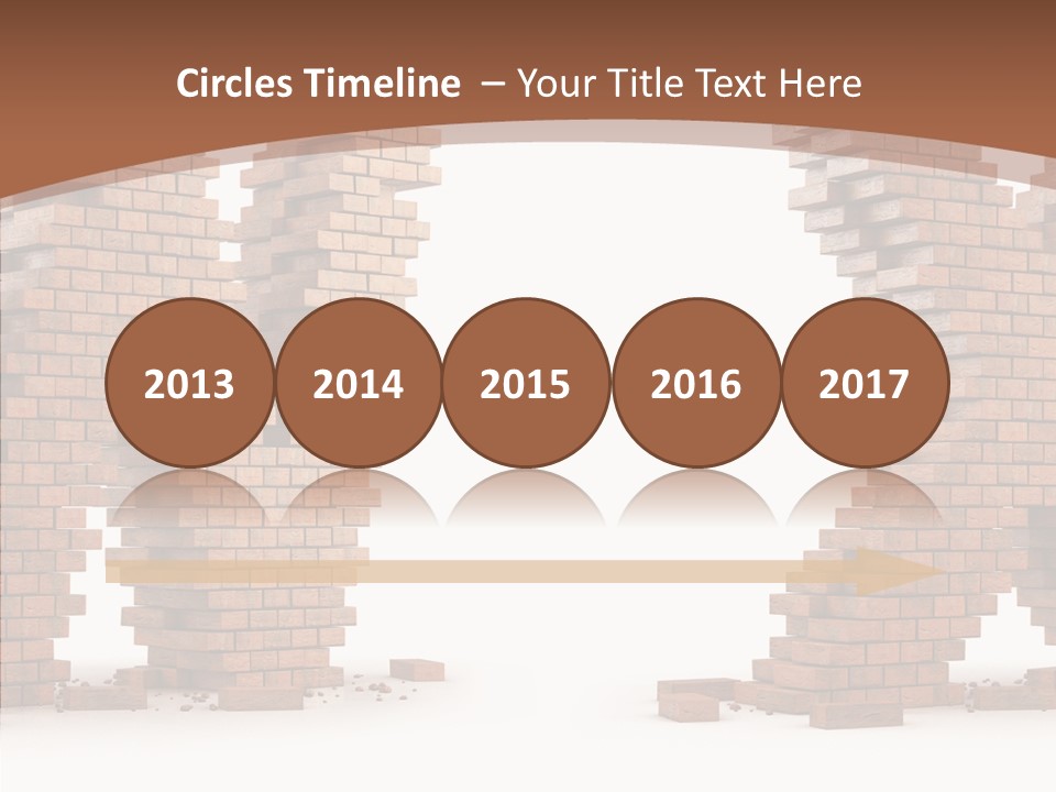 Pattern White Old PowerPoint Template