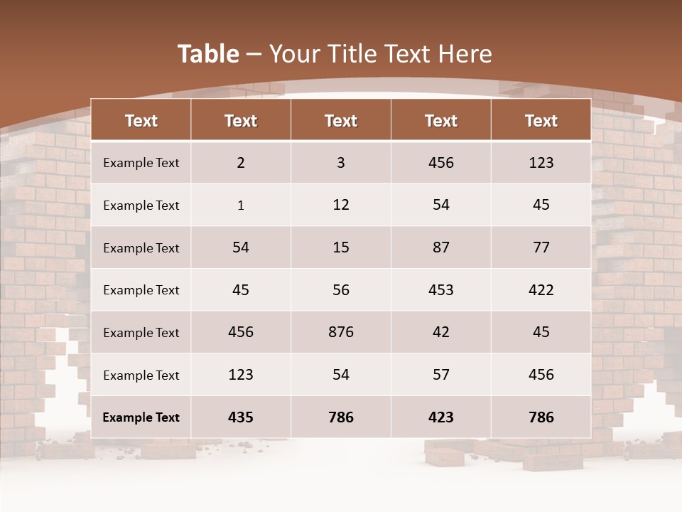Pattern White Old PowerPoint Template