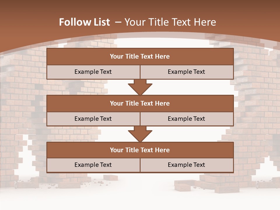 Pattern White Old PowerPoint Template