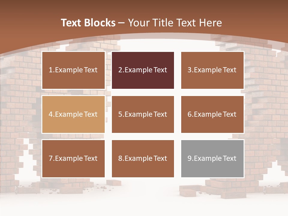 Pattern White Old PowerPoint Template