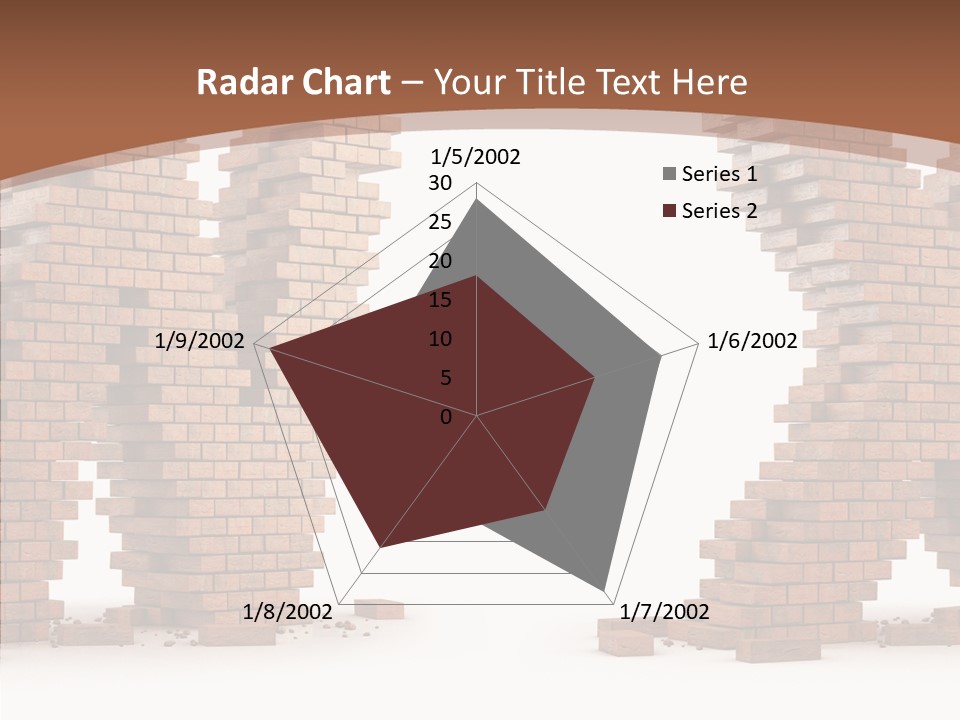 Pattern White Old PowerPoint Template