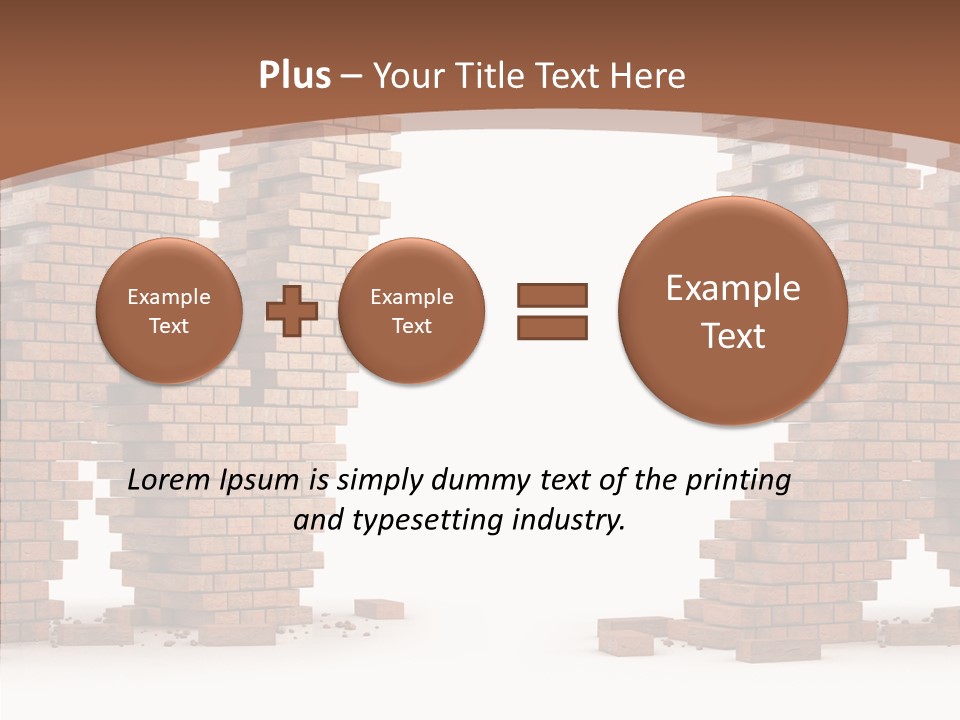 Pattern White Old PowerPoint Template