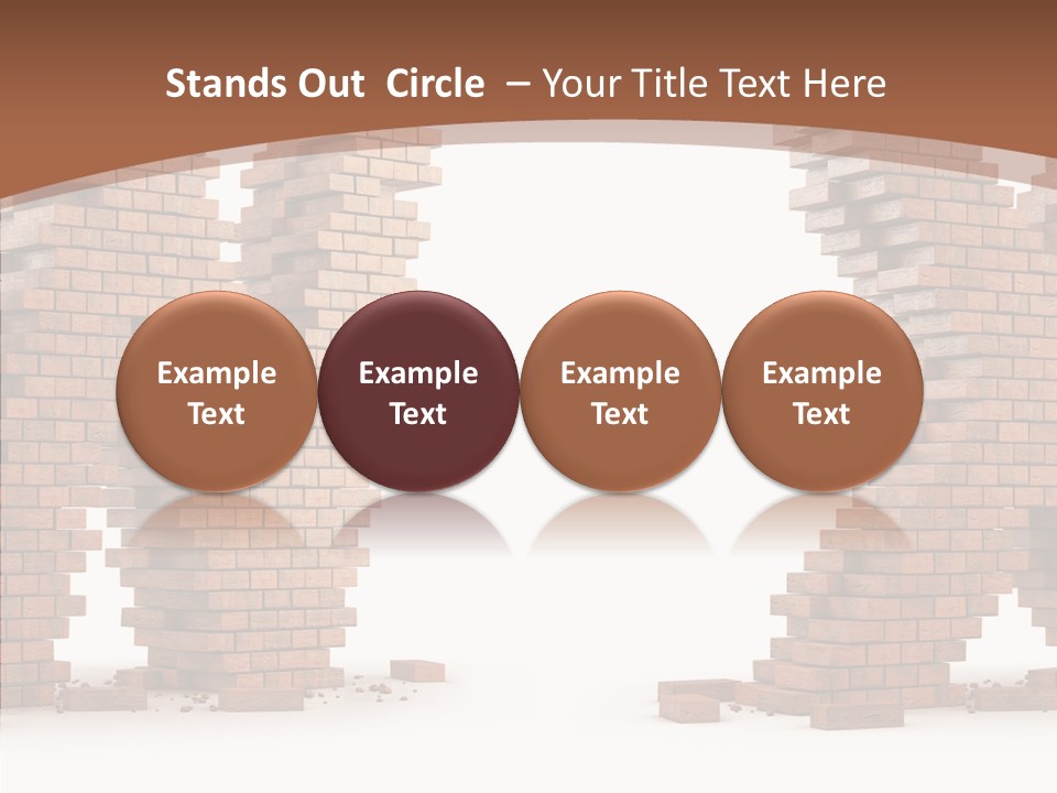 Pattern White Old PowerPoint Template