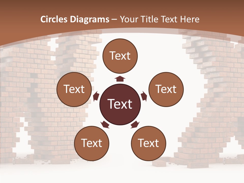 Pattern White Old PowerPoint Template