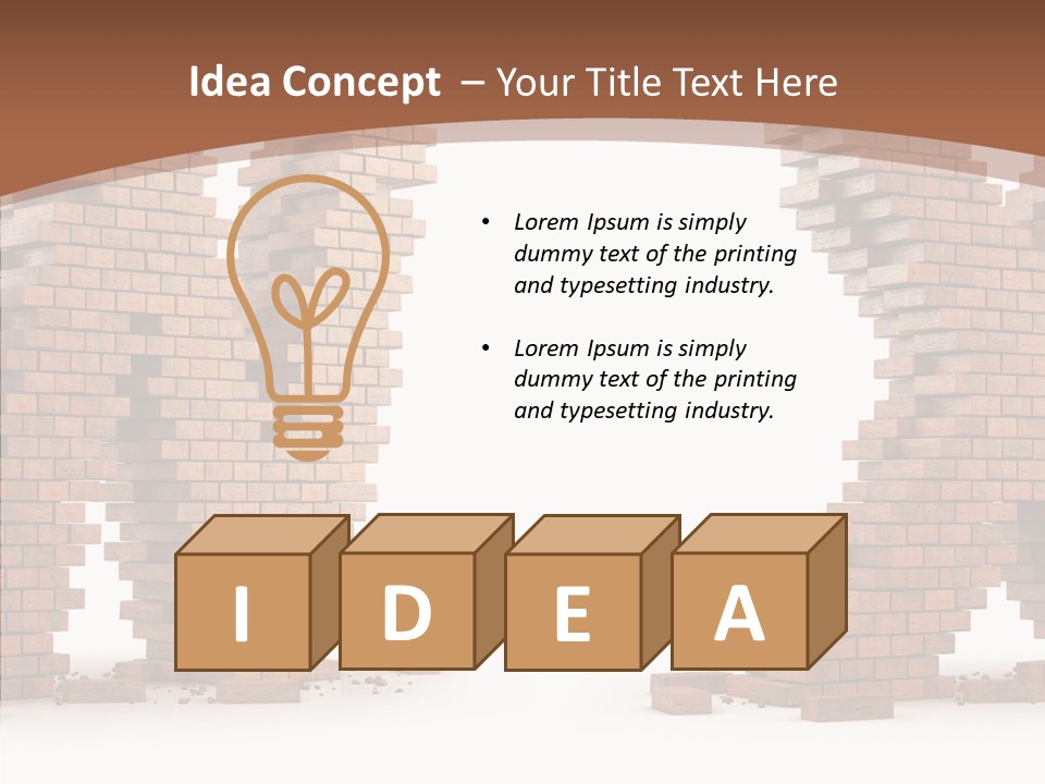 Pattern White Old PowerPoint Template