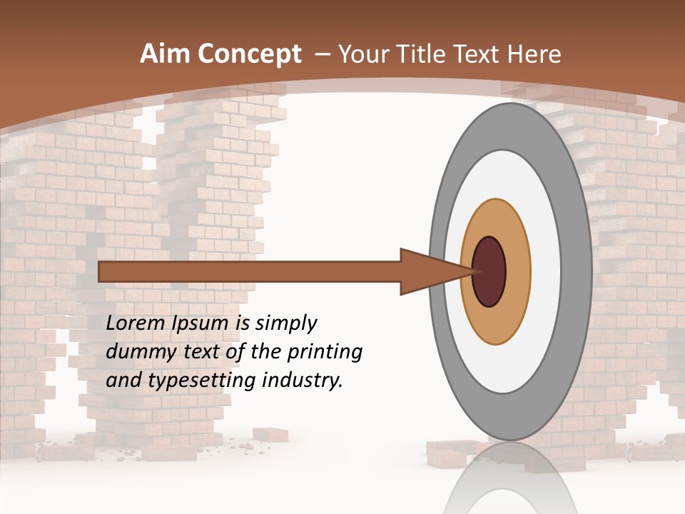 Pattern White Old PowerPoint Template