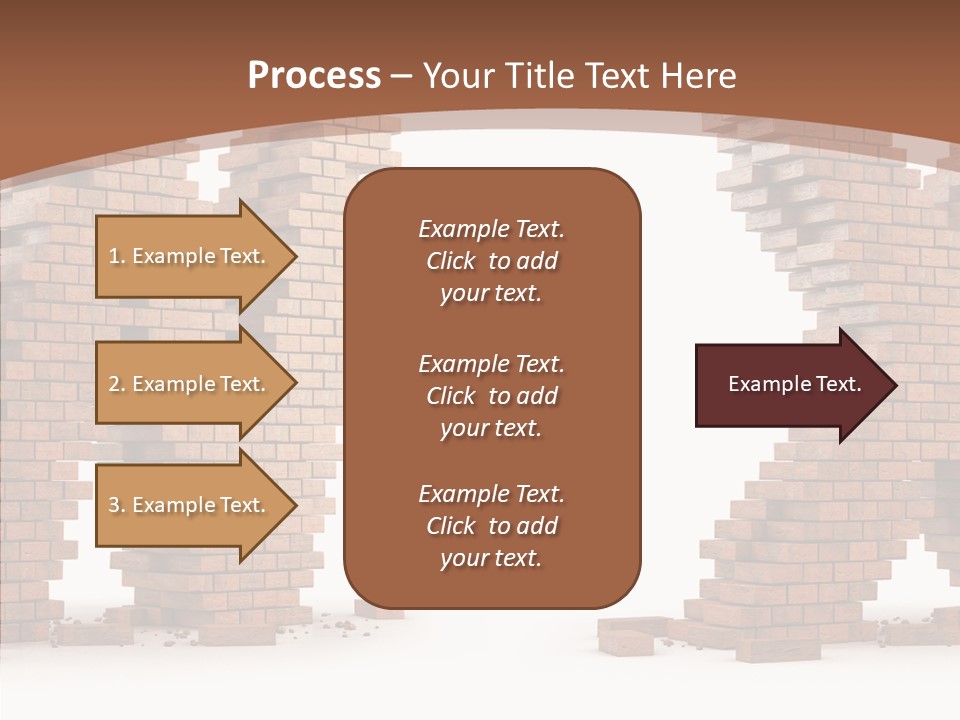 Pattern White Old PowerPoint Template