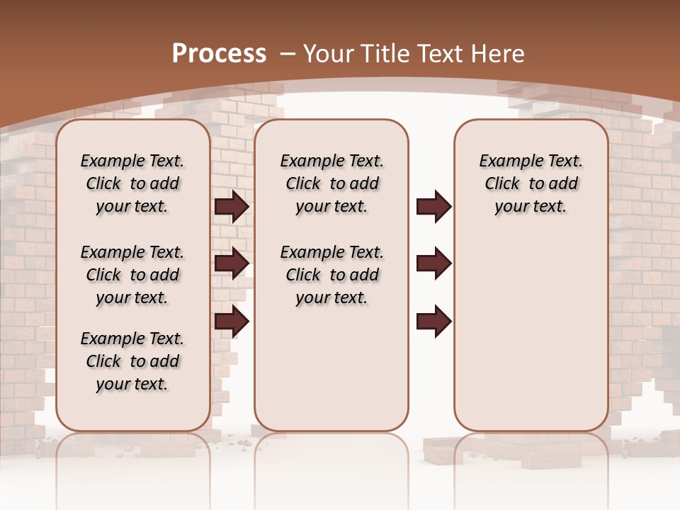 Pattern White Old PowerPoint Template