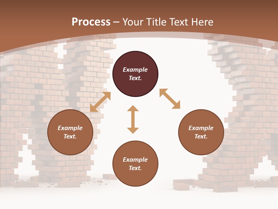 Pattern White Old PowerPoint Template