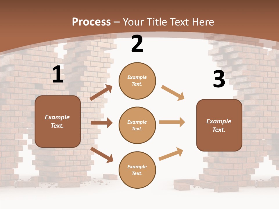 Pattern White Old PowerPoint Template