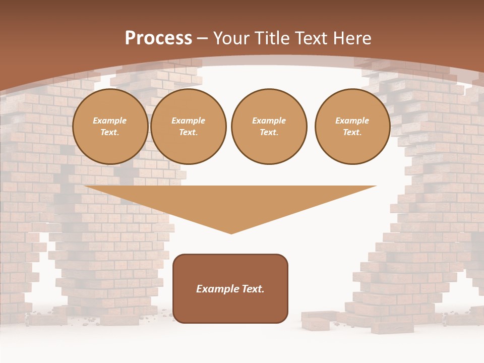 Pattern White Old PowerPoint Template