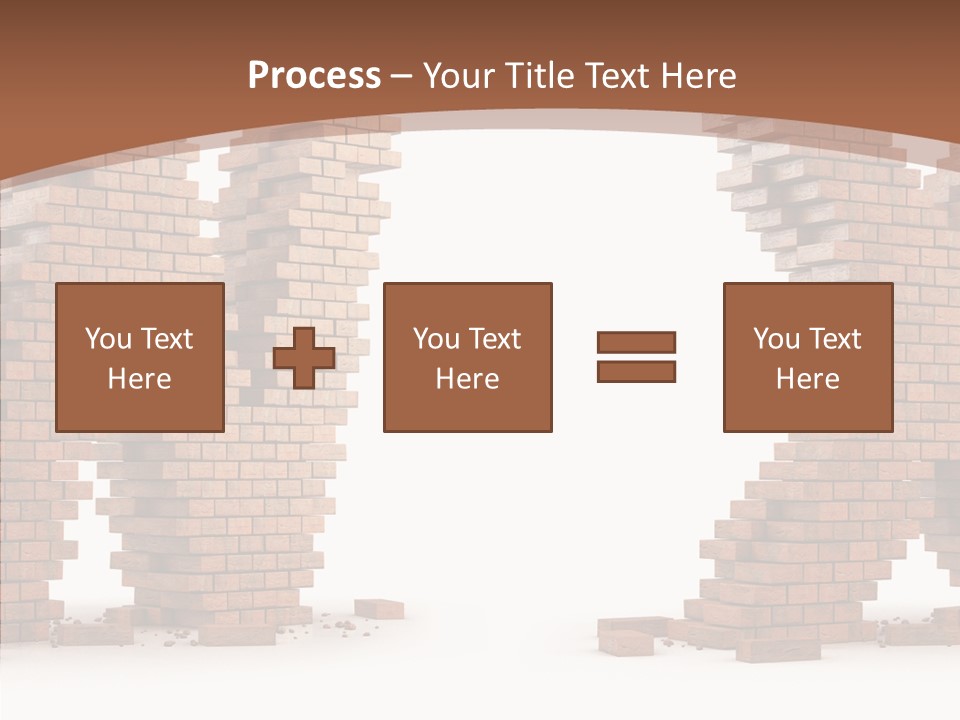 Pattern White Old PowerPoint Template