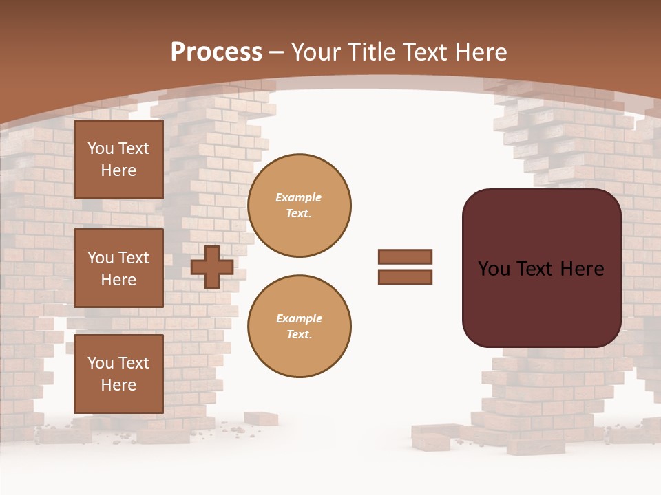 Pattern White Old PowerPoint Template