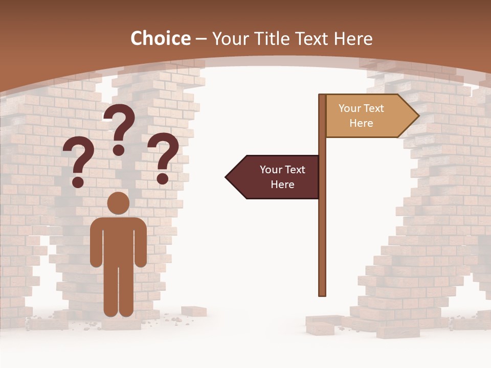 Pattern White Old PowerPoint Template