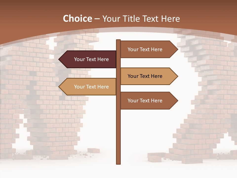Pattern White Old PowerPoint Template