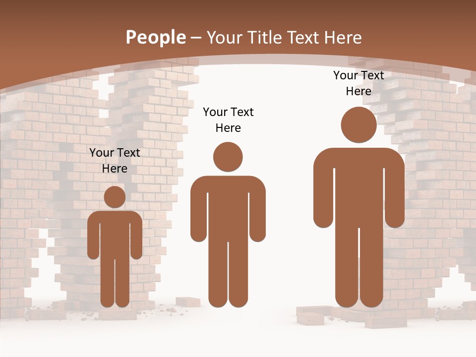 Pattern White Old PowerPoint Template