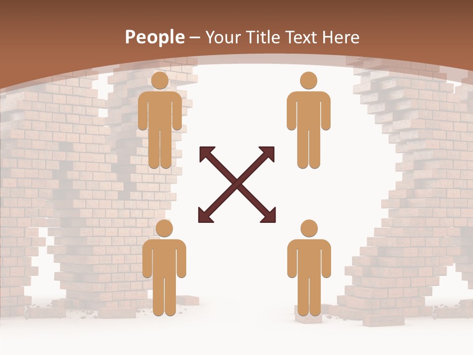 Pattern White Old PowerPoint Template