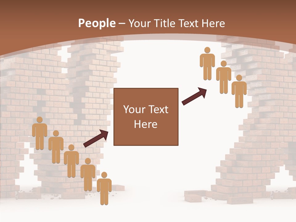 Pattern White Old PowerPoint Template