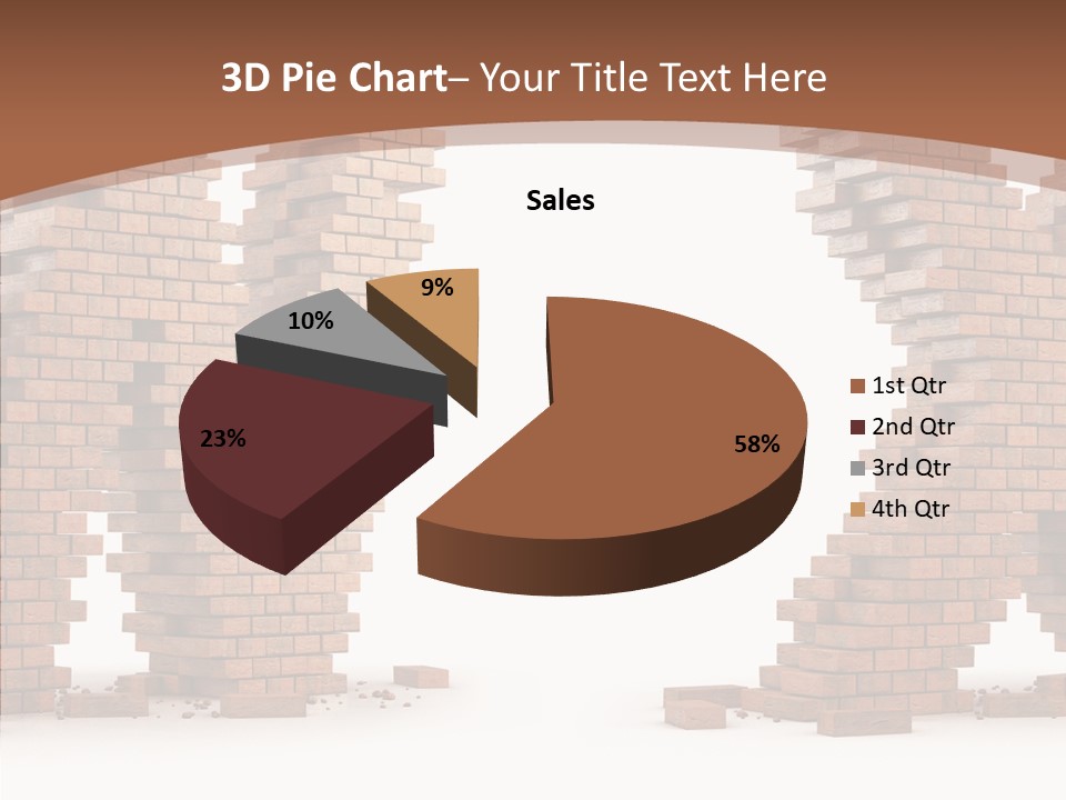 Pattern White Old PowerPoint Template