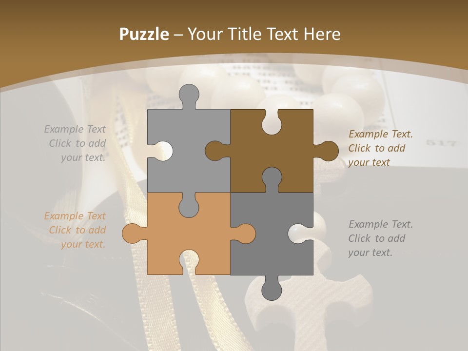 Prayer Beads Bible PowerPoint Template