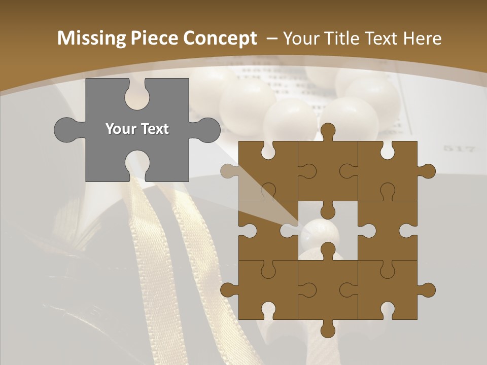 Prayer Beads Bible PowerPoint Template