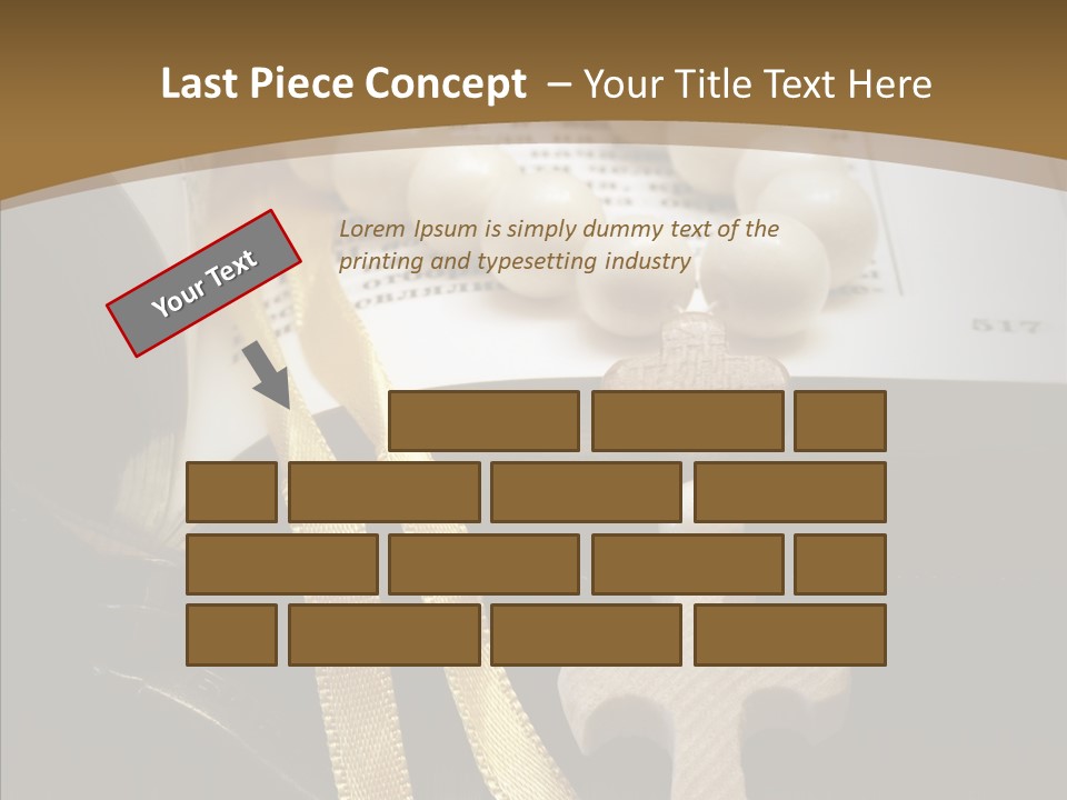 Prayer Beads Bible PowerPoint Template