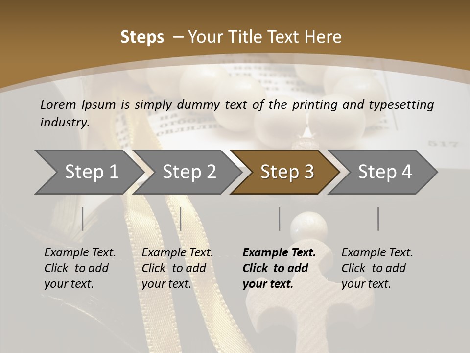 Prayer Beads Bible PowerPoint Template