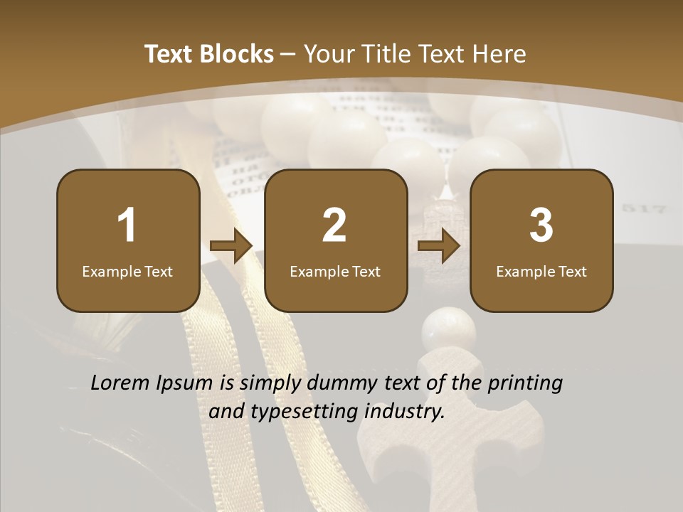 Prayer Beads Bible PowerPoint Template