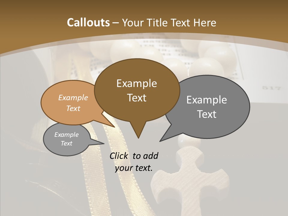 Prayer Beads Bible PowerPoint Template