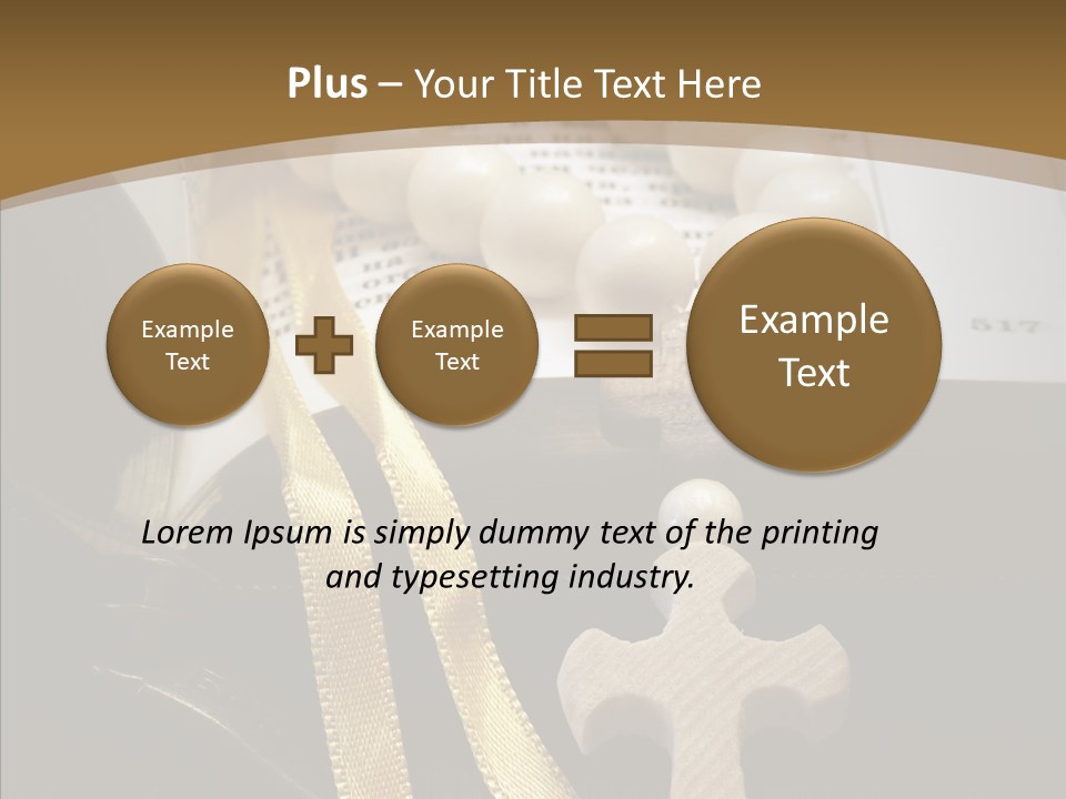 Prayer Beads Bible PowerPoint Template