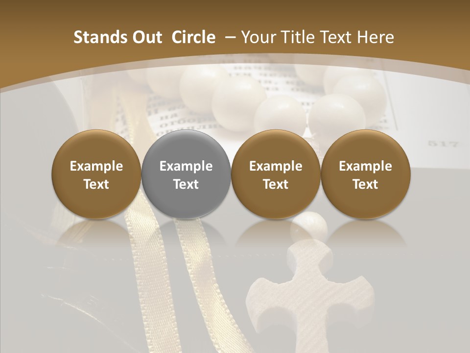 Prayer Beads Bible PowerPoint Template