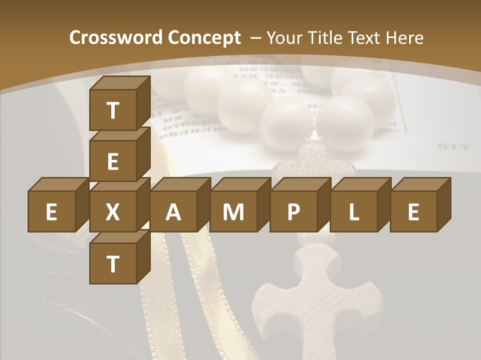 Prayer Beads Bible PowerPoint Template
