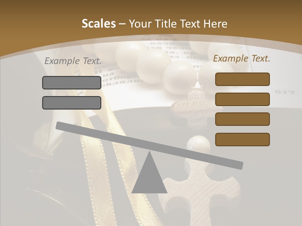 Prayer Beads Bible PowerPoint Template