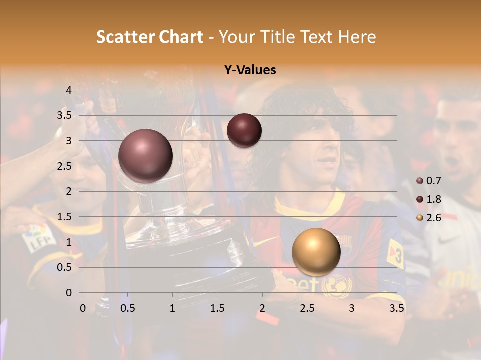 La Liga League Puyol PowerPoint Template