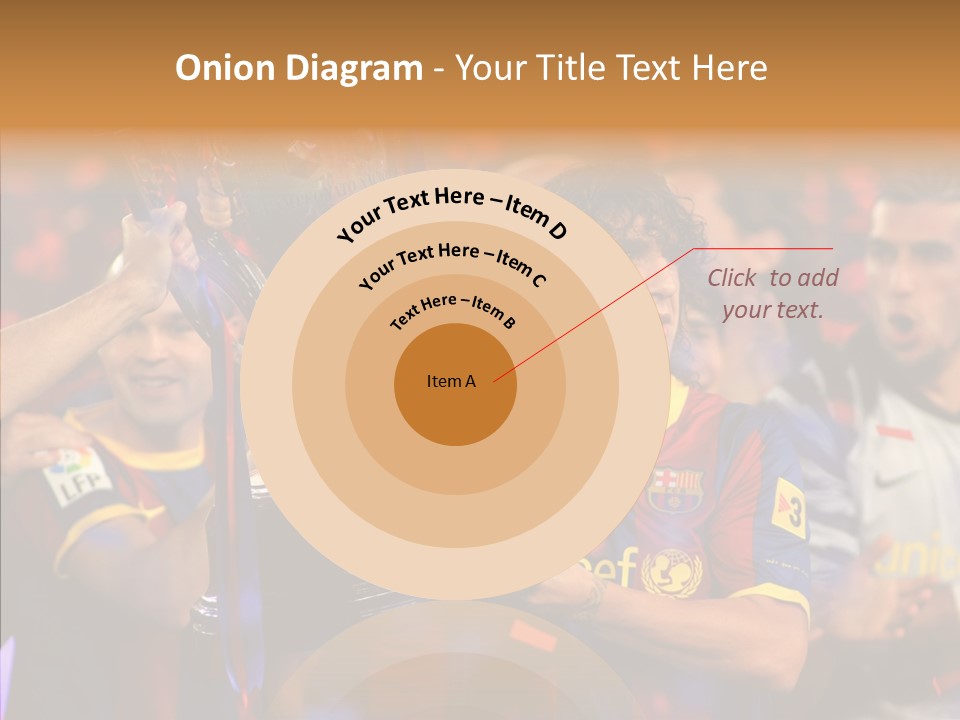 La Liga League Puyol PowerPoint Template
