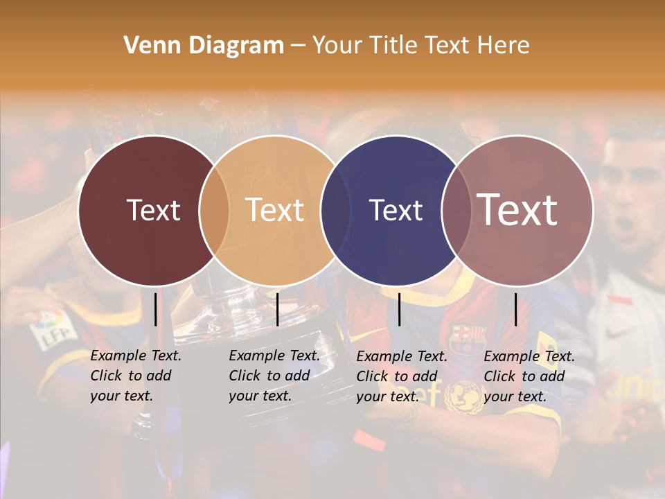 La Liga League Puyol PowerPoint Template