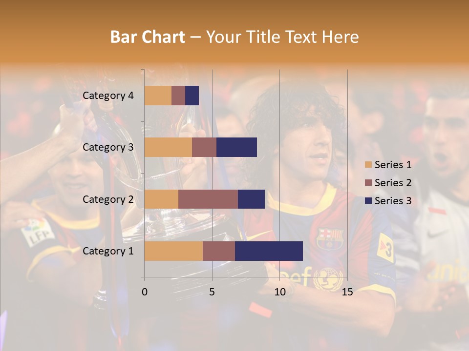 La Liga League Puyol PowerPoint Template