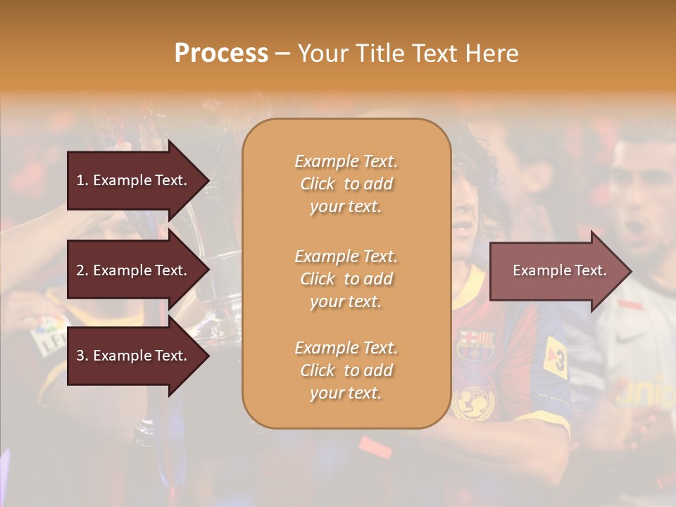 La Liga League Puyol PowerPoint Template