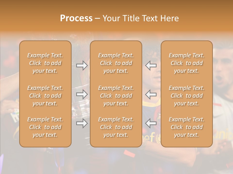 La Liga League Puyol PowerPoint Template