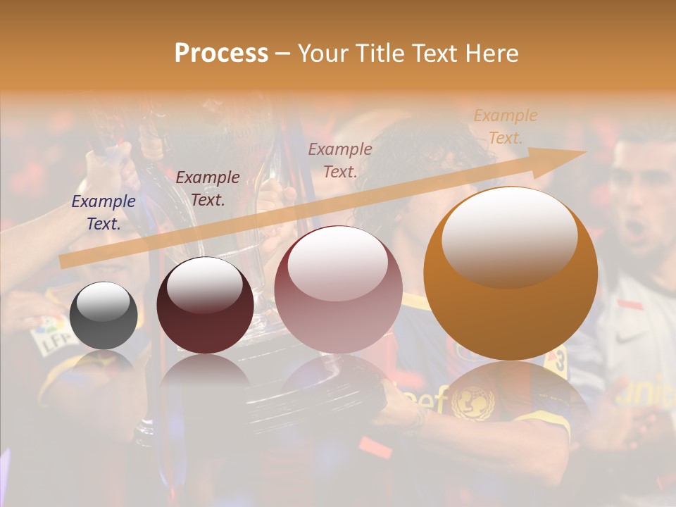 La Liga League Puyol PowerPoint Template