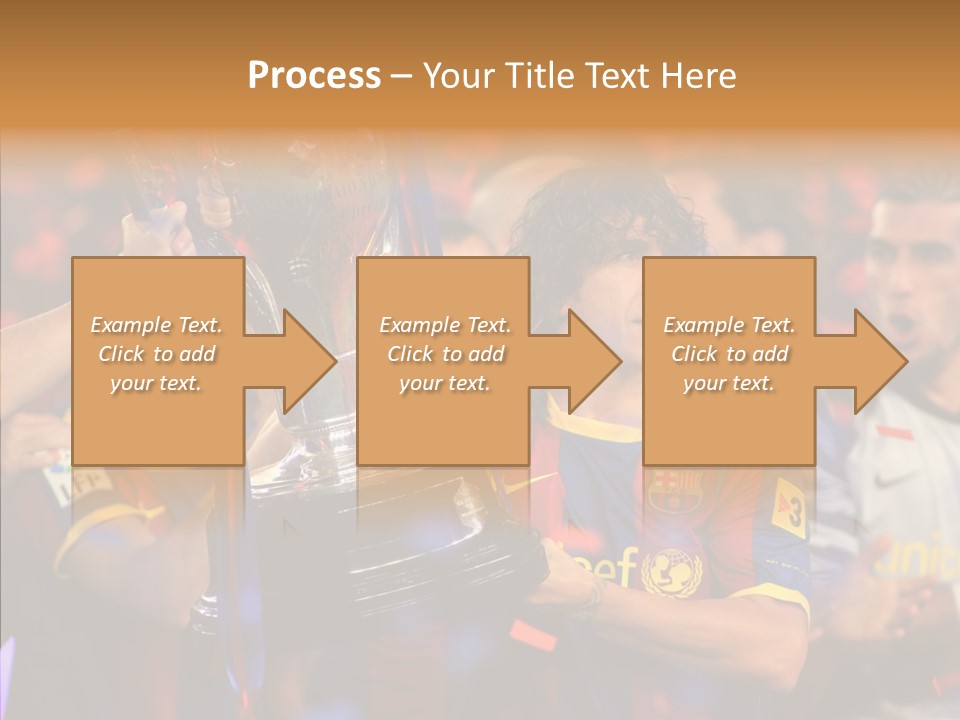 La Liga League Puyol PowerPoint Template