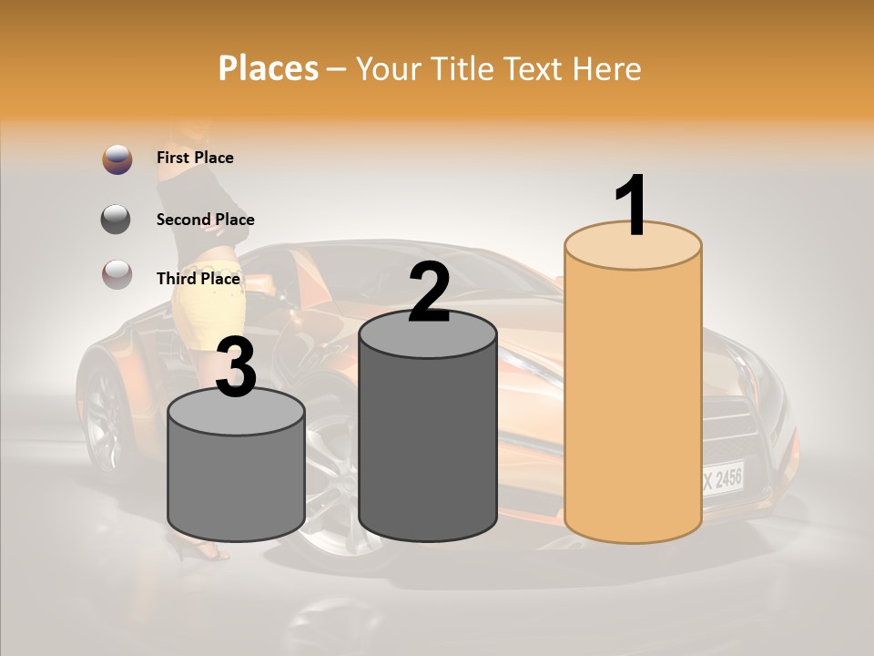 Beauty Coupe Cute PowerPoint Template