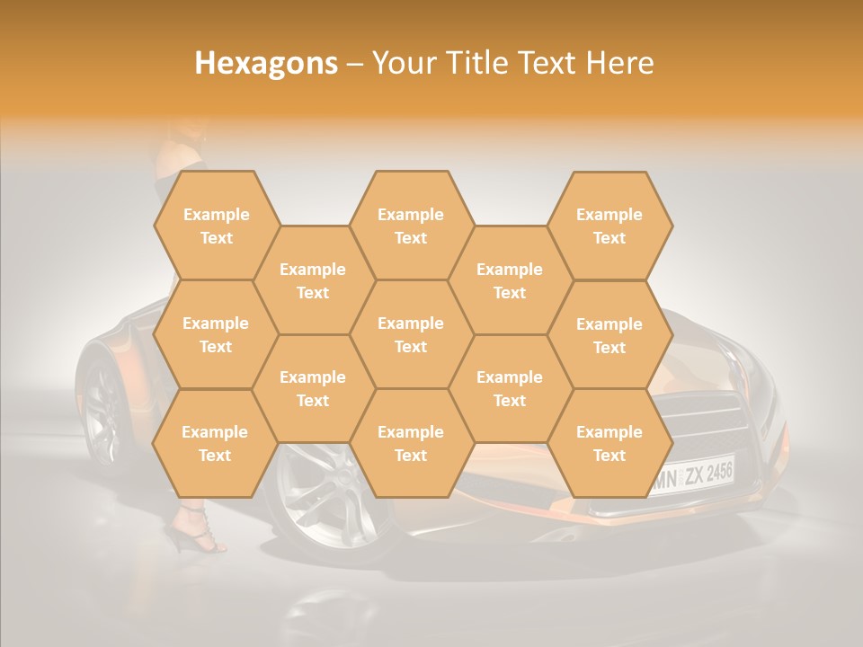 Beauty Coupe Cute PowerPoint Template